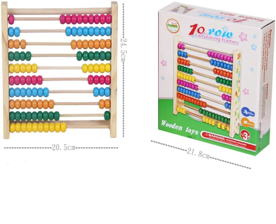 Square Abacus Calculating Toy 10 Lines product image 3