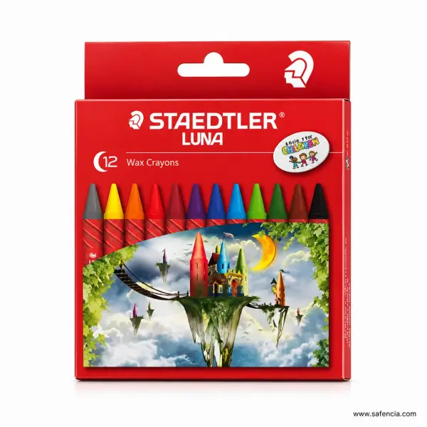 Staedtler Luna Wax Crayons — 12 or 24 Colours