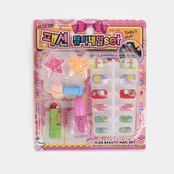Star & Butterfly Beauty Nail Set for Girls