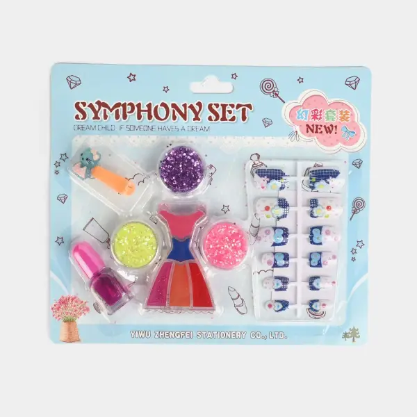 Symphony Glitter & Nail Art Set for Girls