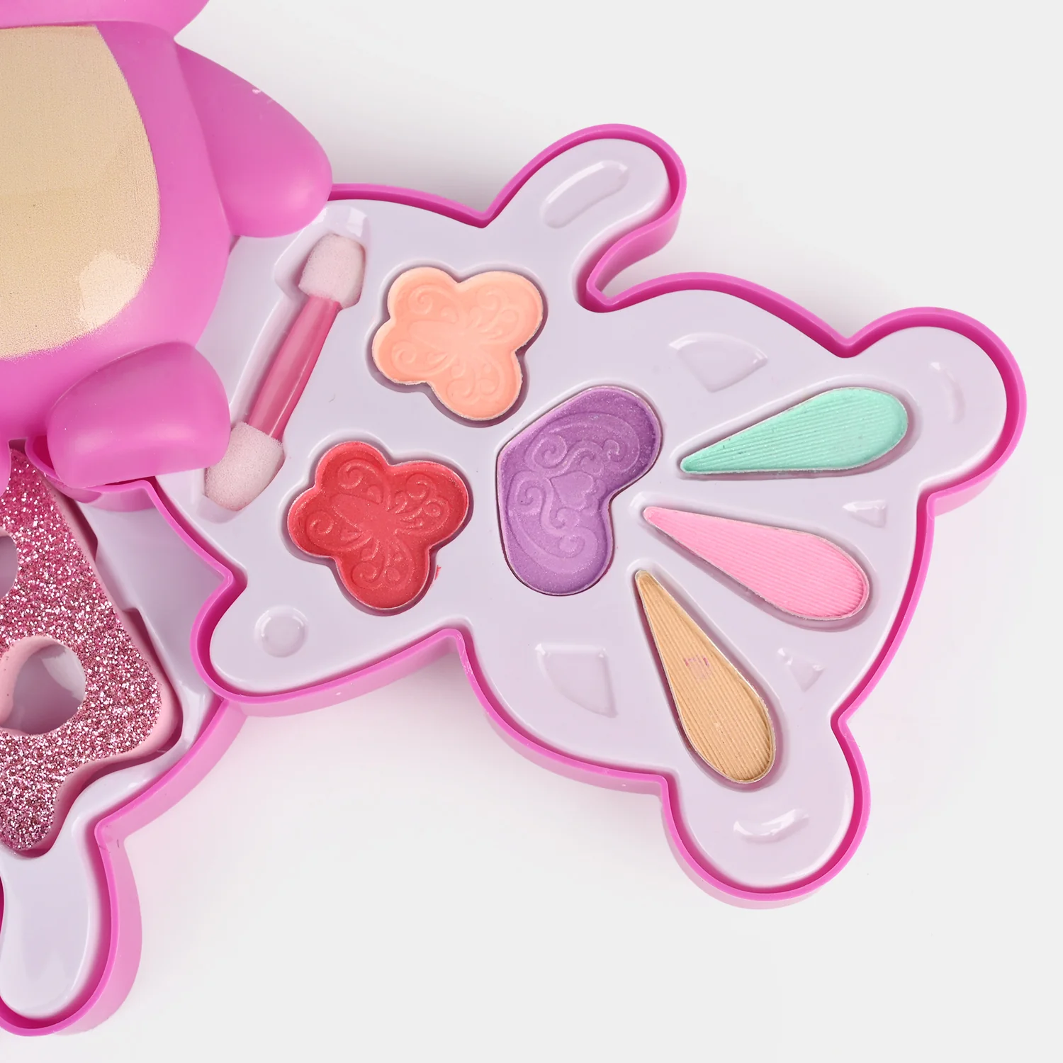 Teddy Bear Makeup Case box view - bear design