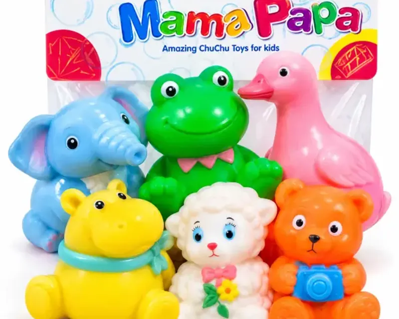 Chu chu toys category — squeaky animal bath toys that float, in Pakistan