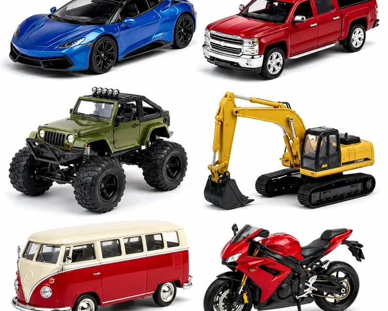 Diecast model cars category — Ferrari, Tesla, Rolls-Royce and Toyota metal scale cars in Pakistan