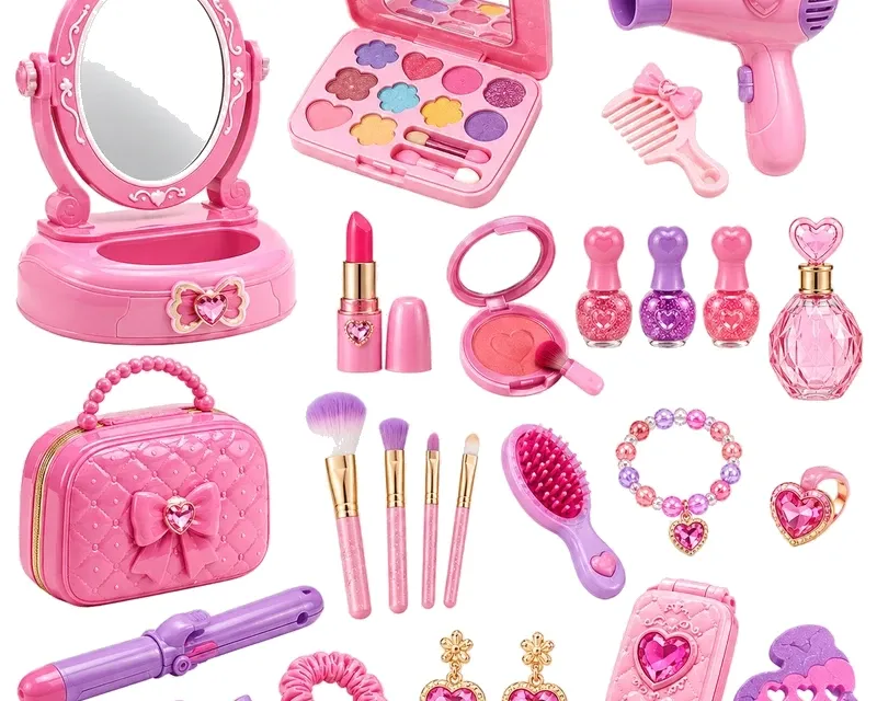 Makeup and beauty sets category — pretend-play makeup for girls