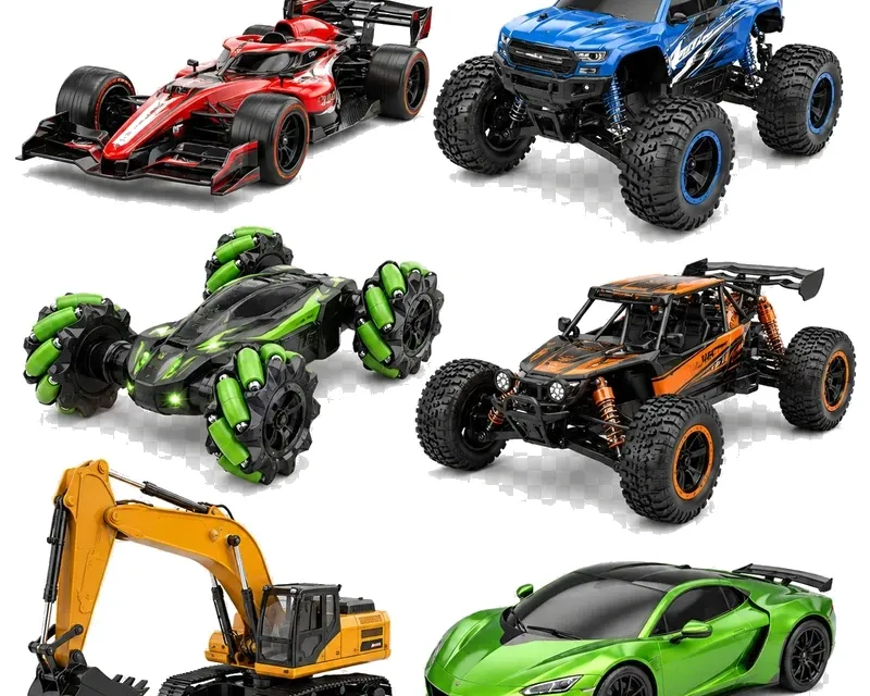 RC cars category — remote control cars and drift racers