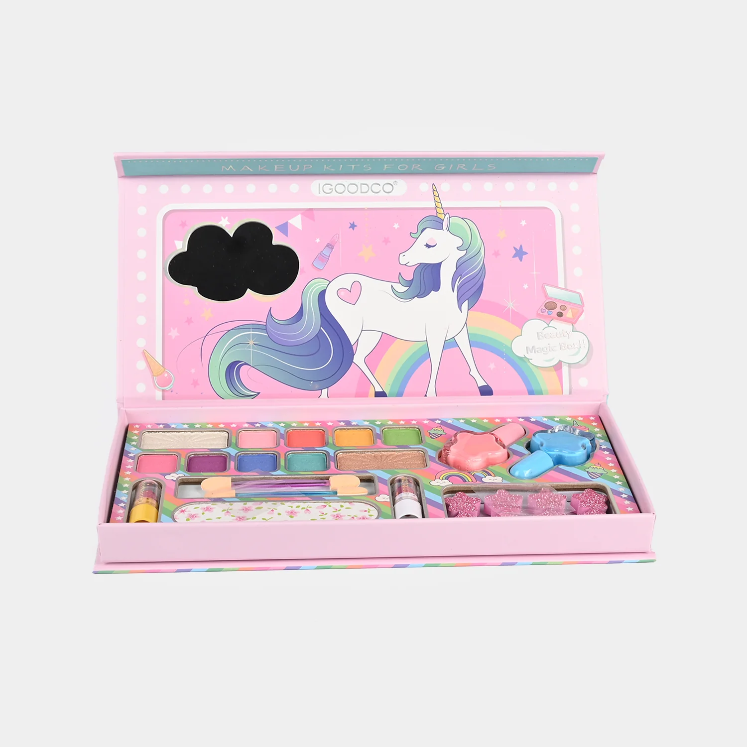 Unicorn Makeup Kit for Girls product image 4 - box design