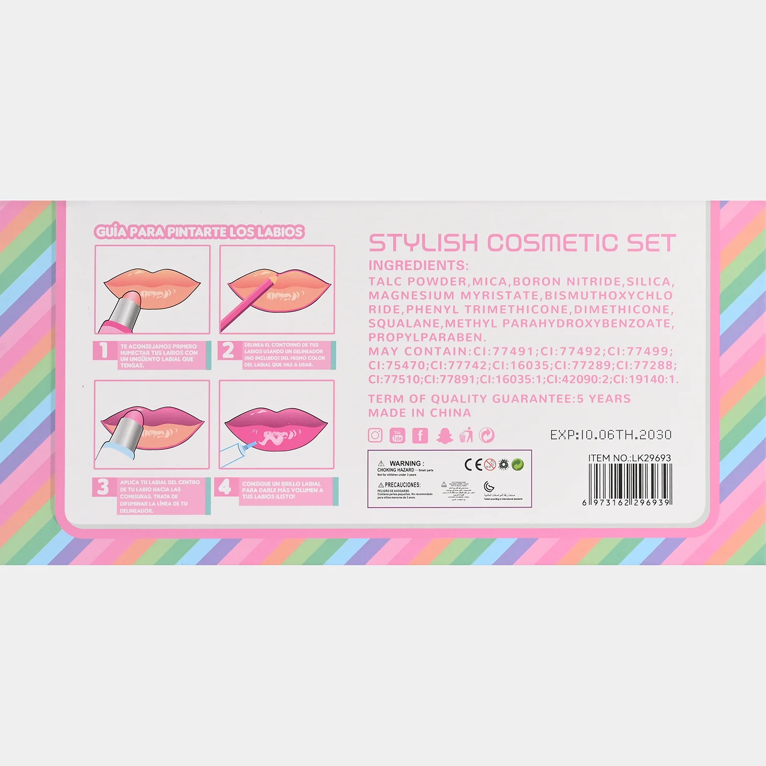Unicorn Makeup Kit for Girls product image 5 - detail view