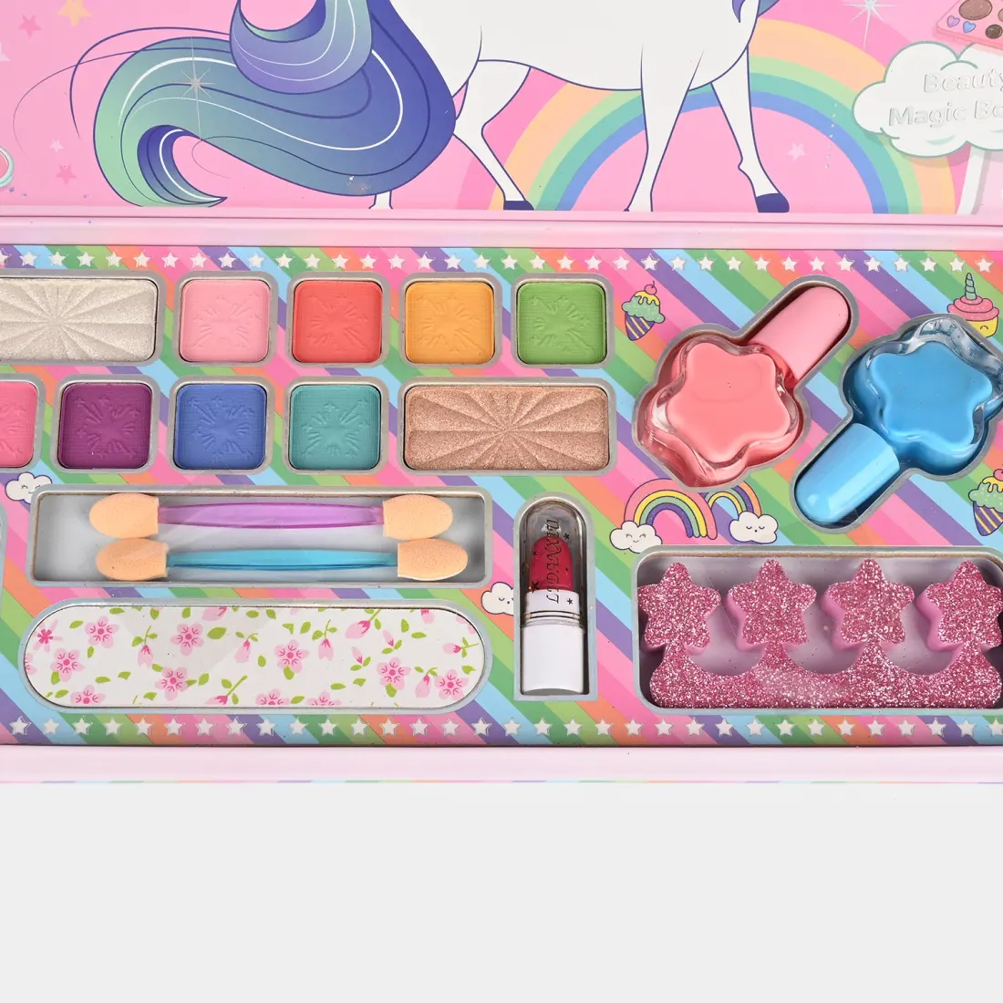 Unicorn Makeup Kit for Girls product image 2 - open view