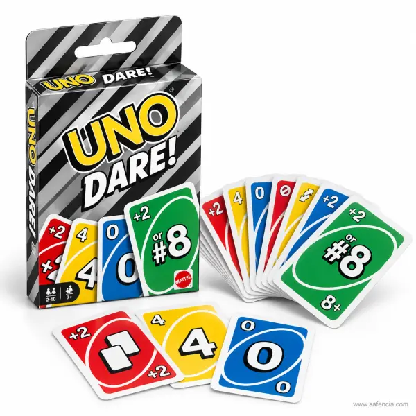 UNO Dare! Card Game with Dare Cards