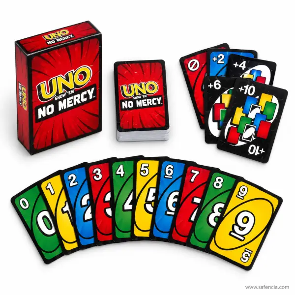 UNO Show 'Em No Mercy Card Game