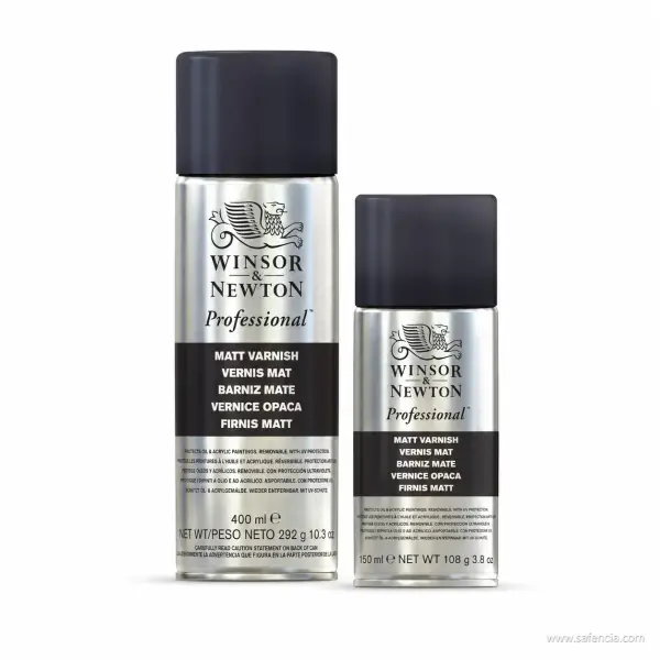 Winsor & Newton Professional Matt Varnish Spray — 150 ml and 400 ml