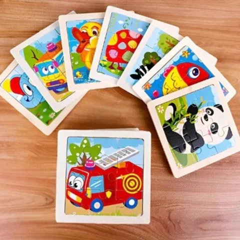 Wooden Colorful 3D Puzzle (random Shapes) product image 5